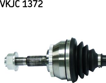 SKF VKJC 1372 - Приводной вал autospares.lv