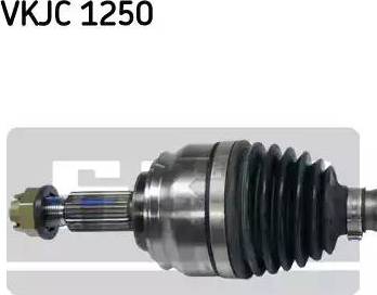 SKF VKJC 1250 - Приводной вал autospares.lv