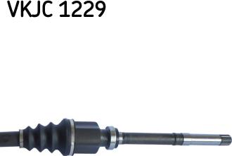 SKF VKJC 1229 - Приводной вал autospares.lv