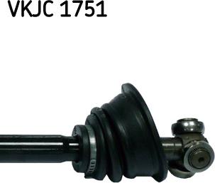 SKF VKJC 1751 - Приводной вал autospares.lv