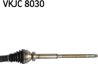 SKF VKJC 8030 - Приводной вал autospares.lv