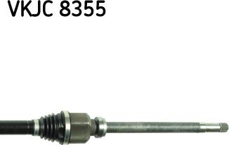 SKF VKJC 8355 - Приводной вал autospares.lv