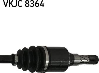 SKF VKJC 8364 - Приводной вал autospares.lv