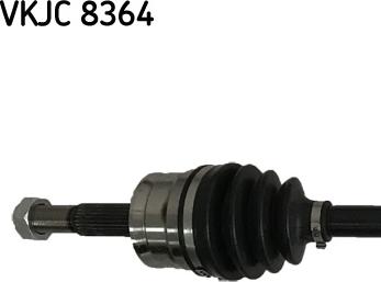 SKF VKJC 8364 - Приводной вал autospares.lv