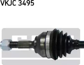 SKF VKJC 3495 - Приводной вал autospares.lv