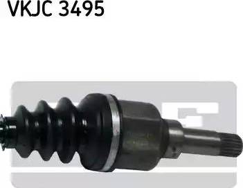 SKF VKJC 3495 - Приводной вал autospares.lv