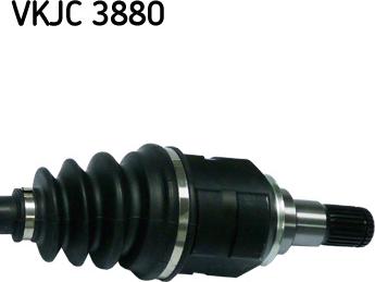 SKF VKJC 3880 - Приводной вал autospares.lv