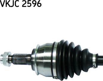 SKF VKJC 2596 - Приводной вал autospares.lv