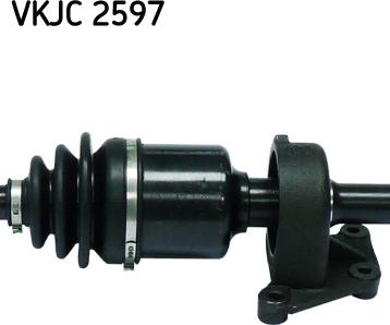 SKF VKJC 2597 - Приводной вал autospares.lv