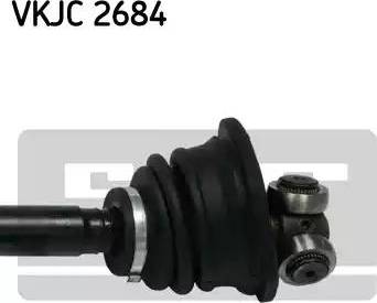 SKF VKJC 2684 - Приводной вал autospares.lv