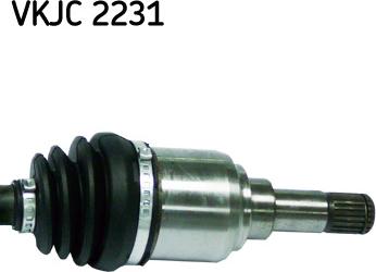 SKF VKJC 2231 - Приводной вал autospares.lv