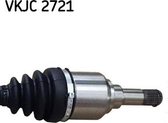 SKF VKJC 2721 - Приводной вал autospares.lv