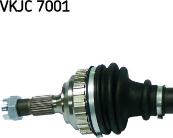 SKF VKJC 7001 - Приводной вал autospares.lv