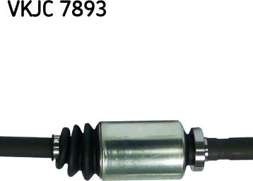 SKF VKJC 7893 - Приводной вал autospares.lv