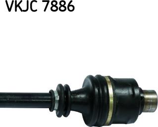 SKF VKJC 7886 - Приводной вал autospares.lv