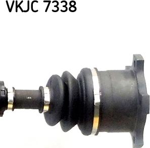 SKF VKJC 7338 - Приводной вал autospares.lv