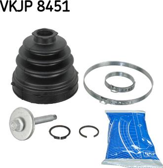 SKF VKJP 8451 - Пыльник, приводной вал autospares.lv