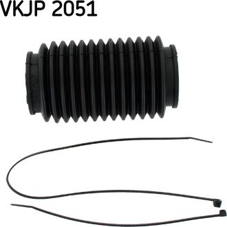 SKF VKJP 2051 - Комплект пыльника, рулевое управление autospares.lv