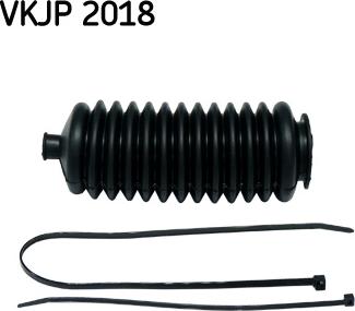 SKF VKJP 2018 - Комплект пыльника, рулевое управление autospares.lv