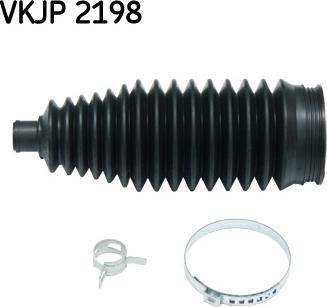 SKF VKJP 2198 - Комплект пыльника, рулевое управление autospares.lv