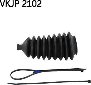 SKF VKJP 2102 - Комплект пыльника, рулевое управление autospares.lv