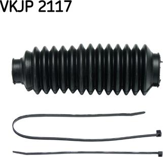 SKF VKJP 2117 - Комплект пыльника, рулевое управление autospares.lv