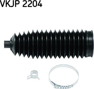 SKF VKJP 2204 - Комплект пыльника, рулевое управление autospares.lv