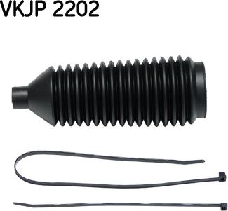 SKF VKJP 2202 - Комплект пыльника, рулевое управление autospares.lv