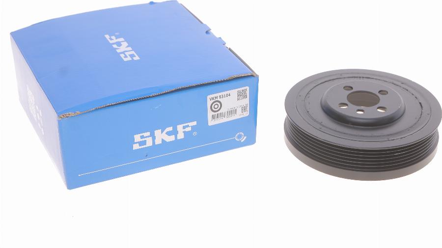 SKF VKM 93104 - Шкив коленчатого вала autospares.lv