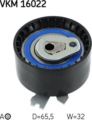 SKF VKM 16022 - Натяжной ролик, зубчатый ремень ГРМ autospares.lv