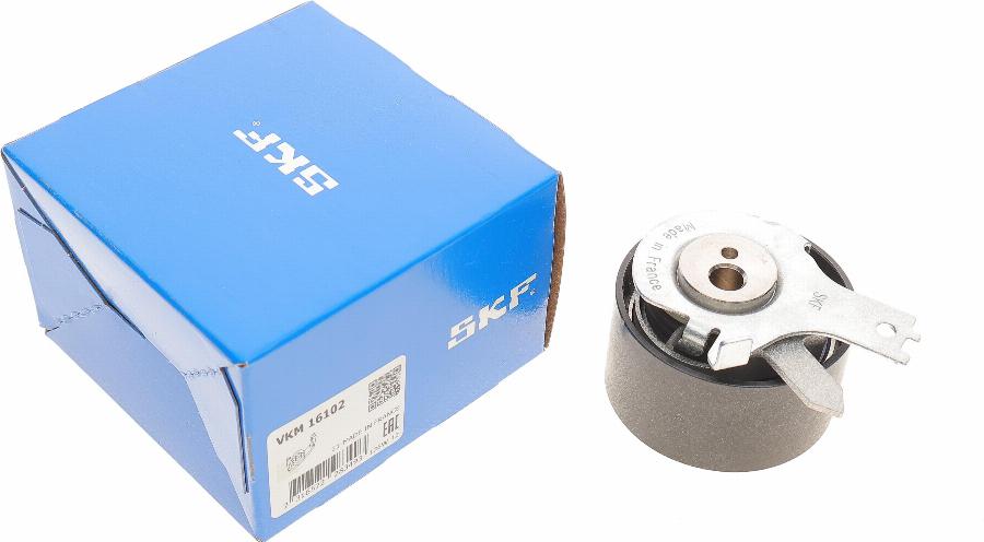 SKF VKM 16102 - Натяжной ролик, зубчатый ремень ГРМ autospares.lv