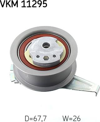 SKF VKM11295 - Натяжной ролик, зубчатый ремень ГРМ autospares.lv