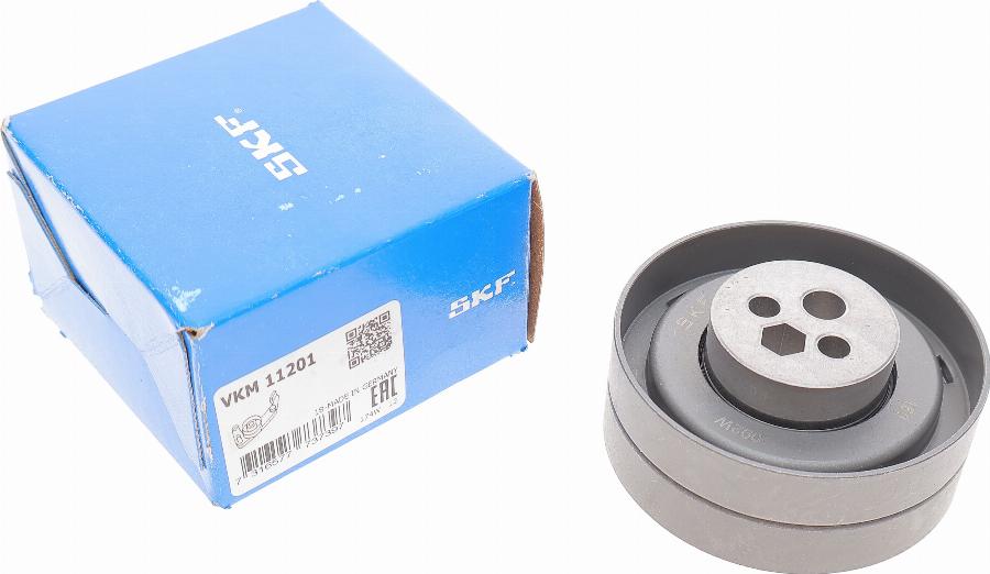 SKF VKM 11201 - Натяжной ролик, зубчатый ремень ГРМ autospares.lv