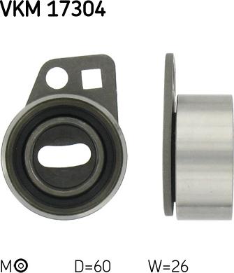 SKF VKM 17304 - Натяжной ролик, зубчатый ремень ГРМ autospares.lv