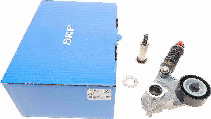 SKF VKM 34032 - Ролик, поликлиновый ремень autospares.lv