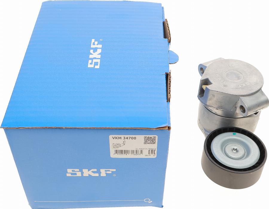 SKF VKM 34700 - Ролик, поликлиновый ремень autospares.lv