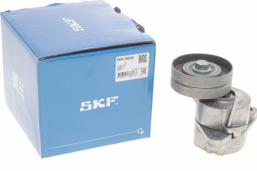 SKF VKM 35009 - Ролик, поликлиновый ремень autospares.lv