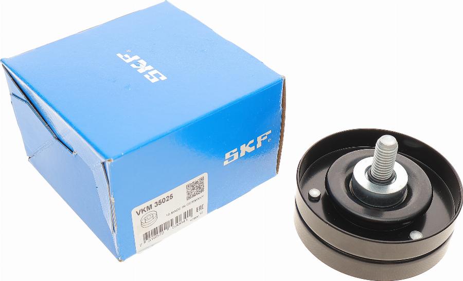 SKF VKM 35025 - Ролик, поликлиновый ремень autospares.lv