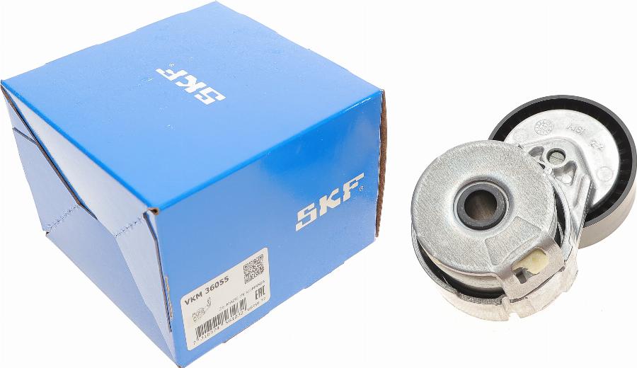 SKF VKM 36055 - Ролик, поликлиновый ремень autospares.lv