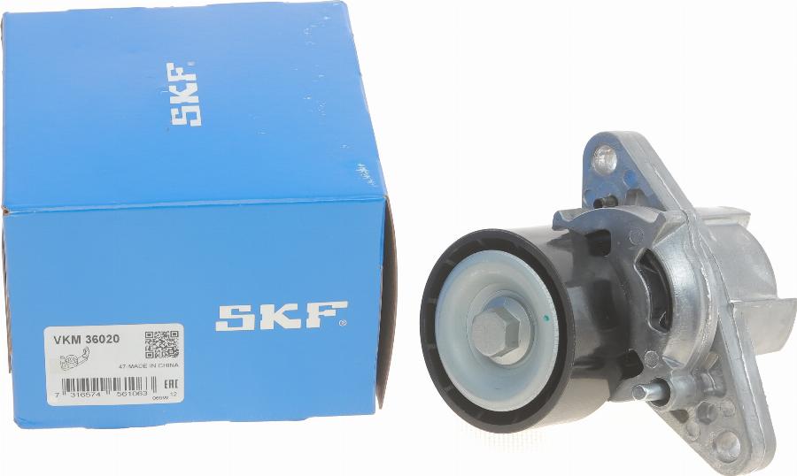 SKF VKM 36020 - Ролик, поликлиновый ремень autospares.lv