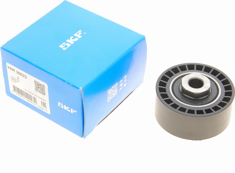 SKF VKM 36023 - Ролик, поликлиновый ремень autospares.lv