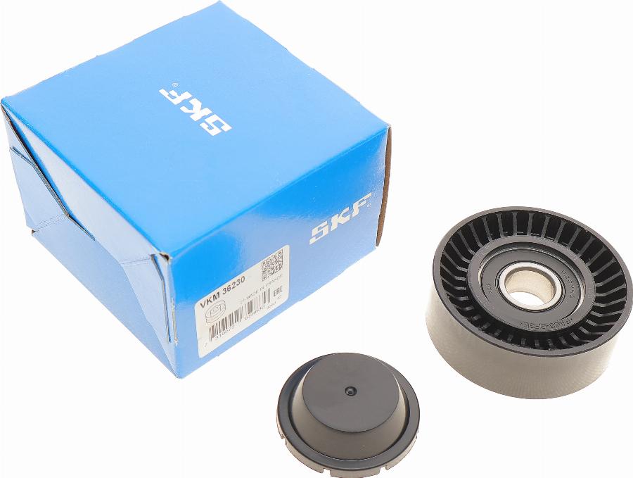 SKF VKM 36230 - Ролик, поликлиновый ремень autospares.lv