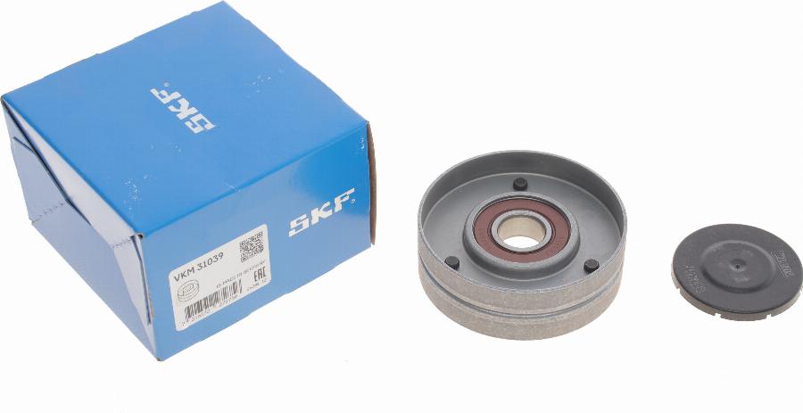 SKF VKM 31039 - Ролик, поликлиновый ремень autospares.lv