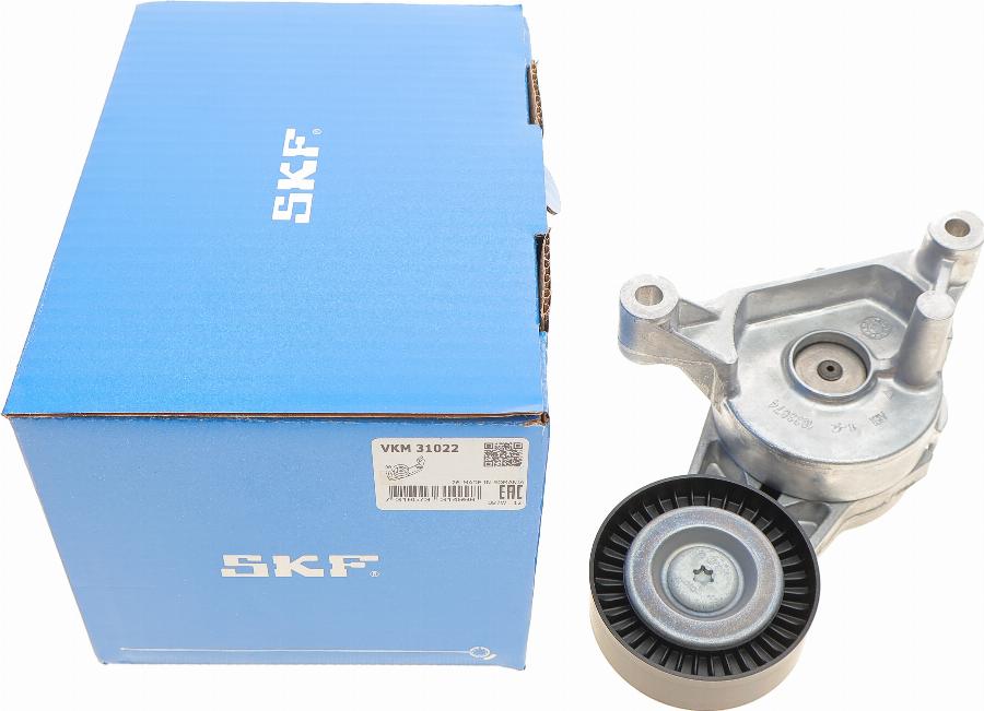 SKF VKM 31022 - Ролик, поликлиновый ремень autospares.lv