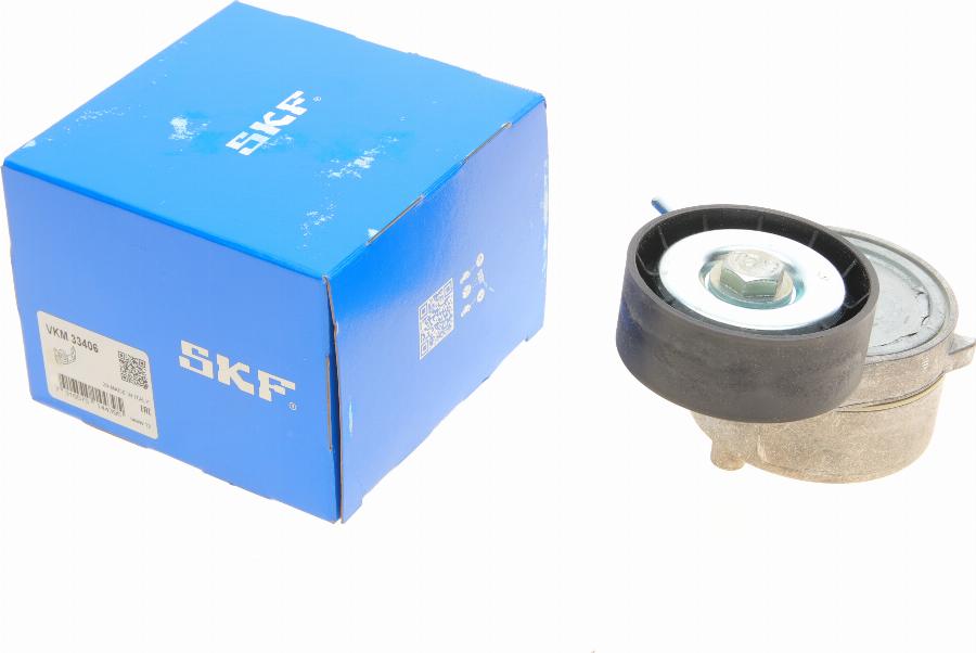 SKF VKM 33406 - Ролик, поликлиновый ремень autospares.lv