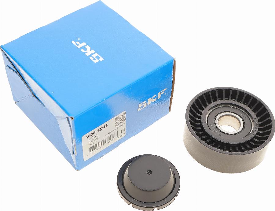 SKF VKM 32243 - Ролик, поликлиновый ремень autospares.lv