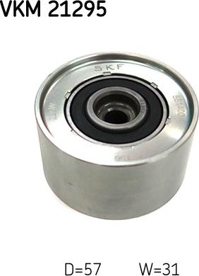 SKF VKM 21295 - Направляющий ролик, зубчатый ремень ГРМ autospares.lv