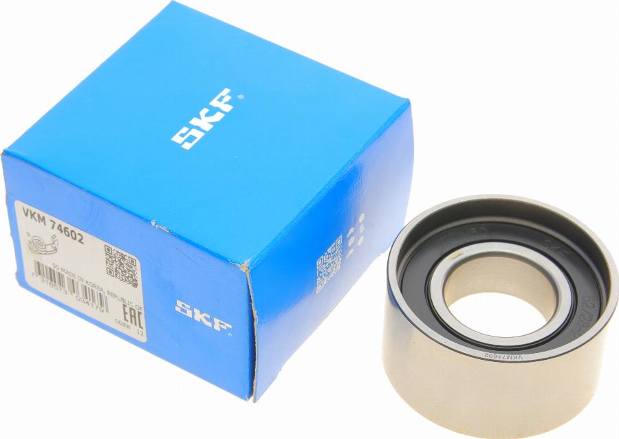 SKF VKM 74602 - Натяжной ролик, зубчатый ремень ГРМ autospares.lv