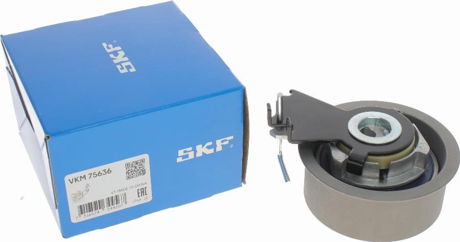 SKF VKM 75636 - Натяжной ролик, зубчатый ремень ГРМ autospares.lv