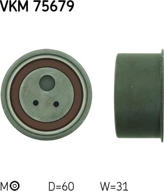 SKF VKM 75679 - Натяжной ролик, зубчатый ремень ГРМ autospares.lv